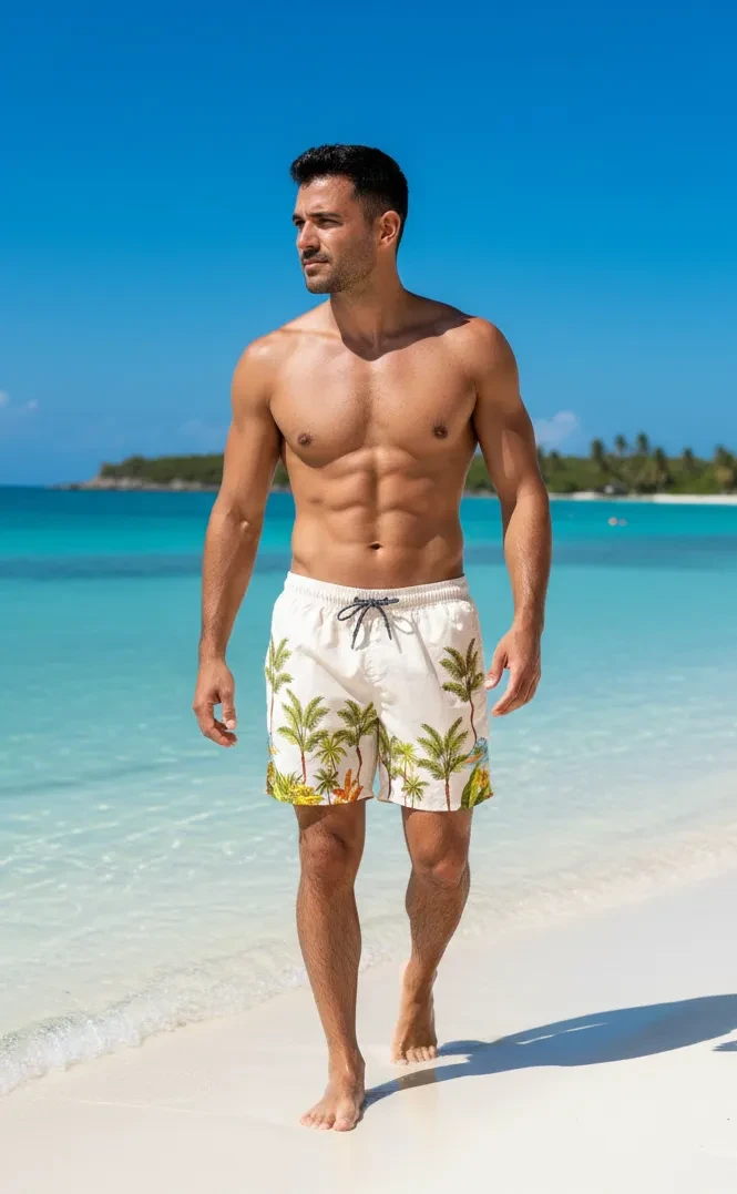 Tropical vibes & timeless style – Meet the Saline Swim Trunks - Love Concept Store